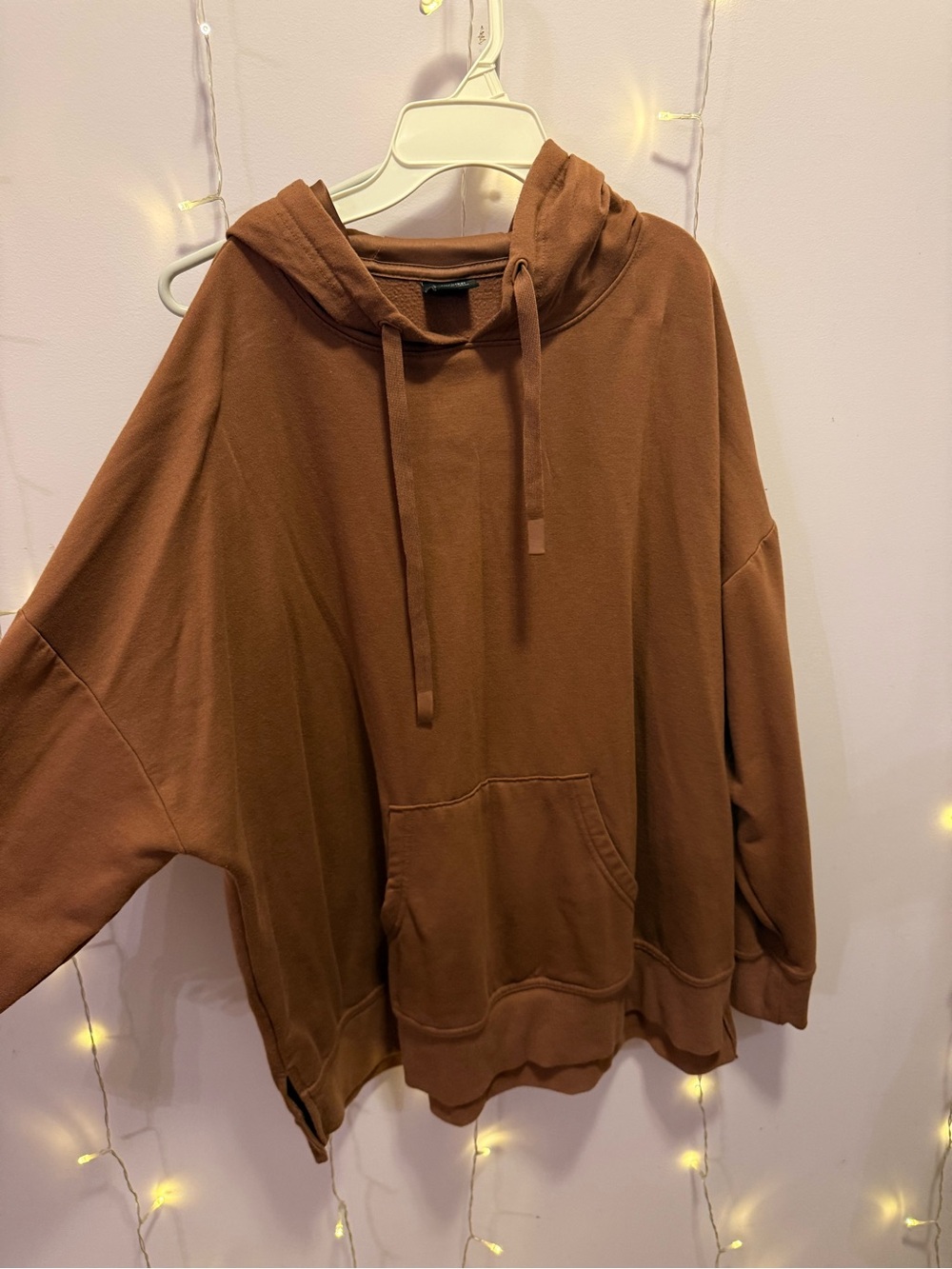 Athletic Works Brown Hoodie Sweatshirt